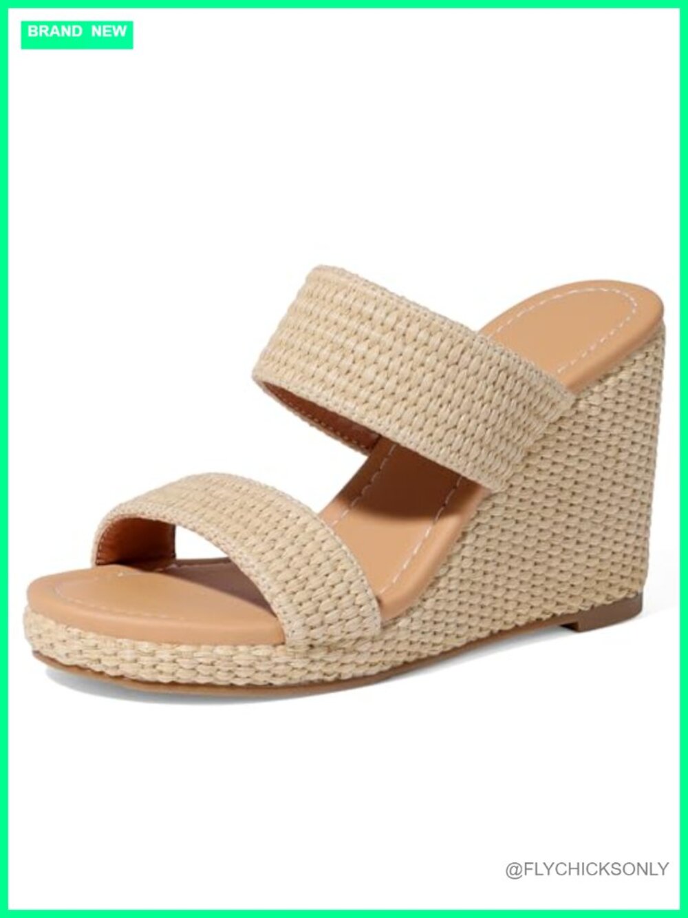 Wedge Sandals Espadrilles Platform Slides Dressy High Heel Summer Wedge Shoes